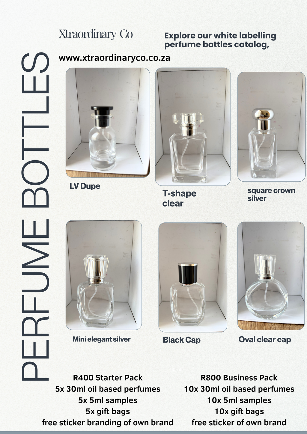 30ml Perfume Reseller Starter Package R400