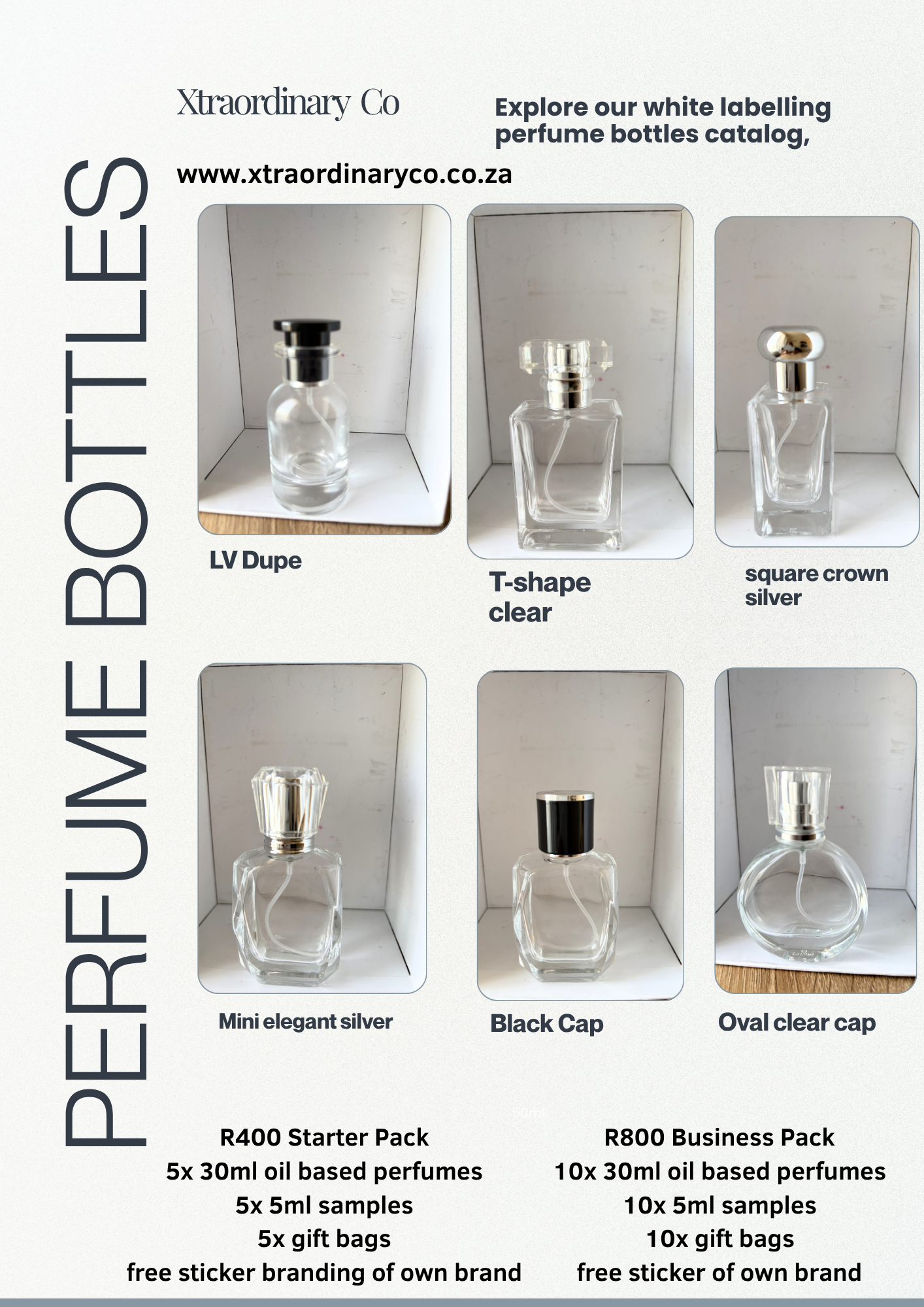 30ml Perfume Reseller Starter Package R400
