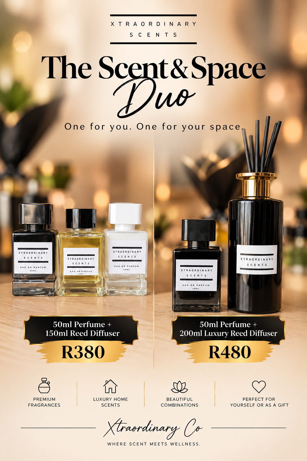 The Scent & Space Duo — R380