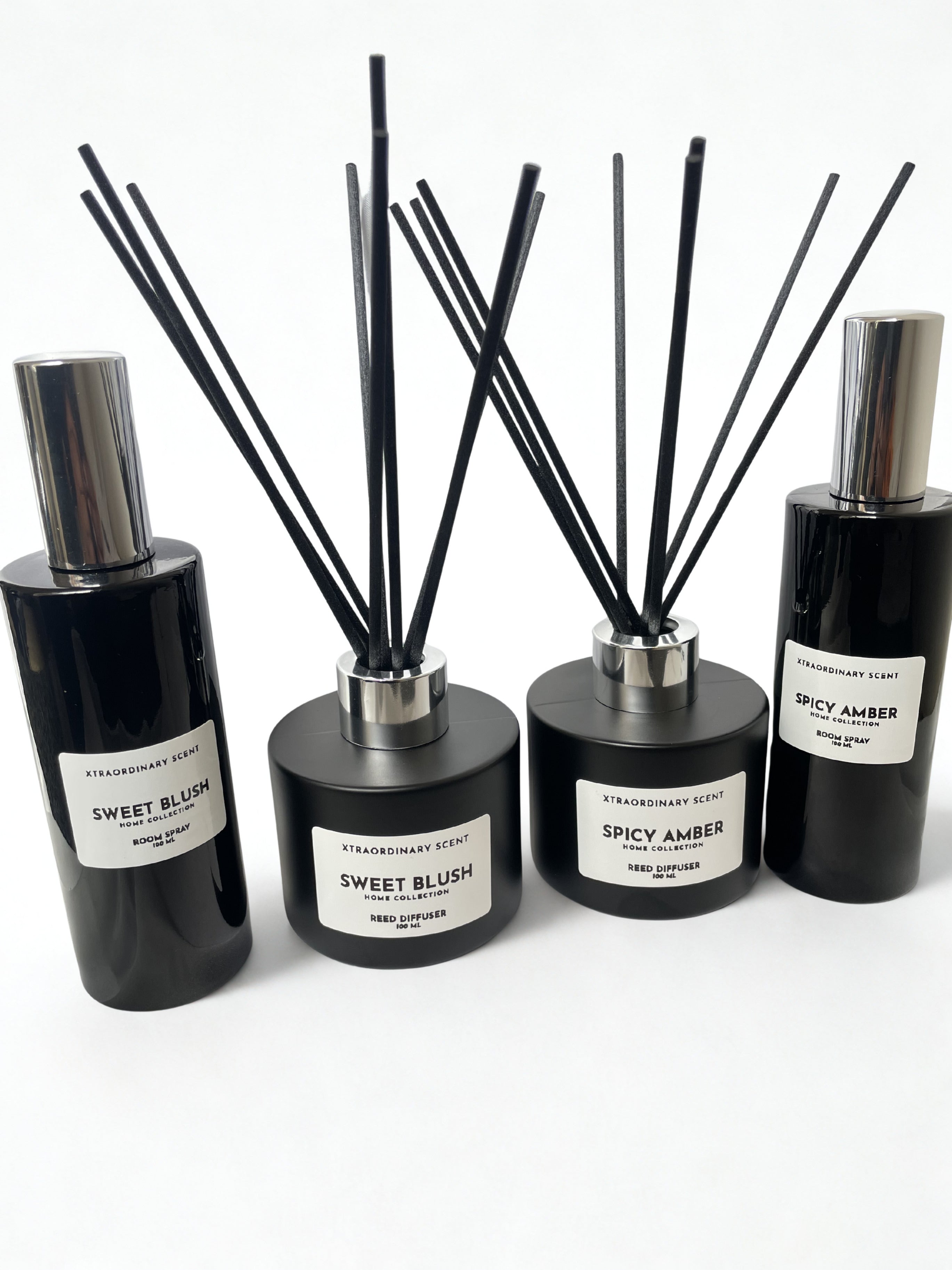 Mini Home Fragrance Duo( Reed Diffuser + Room Spray)