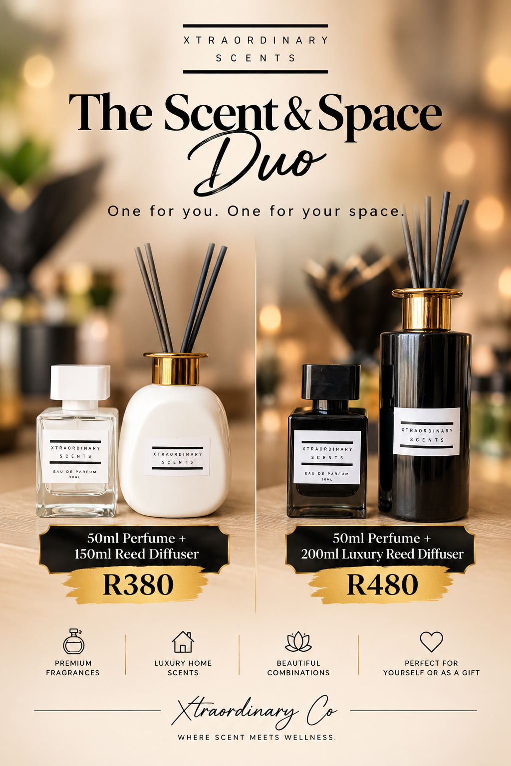 The Scent & Space Luxury Duo — R480