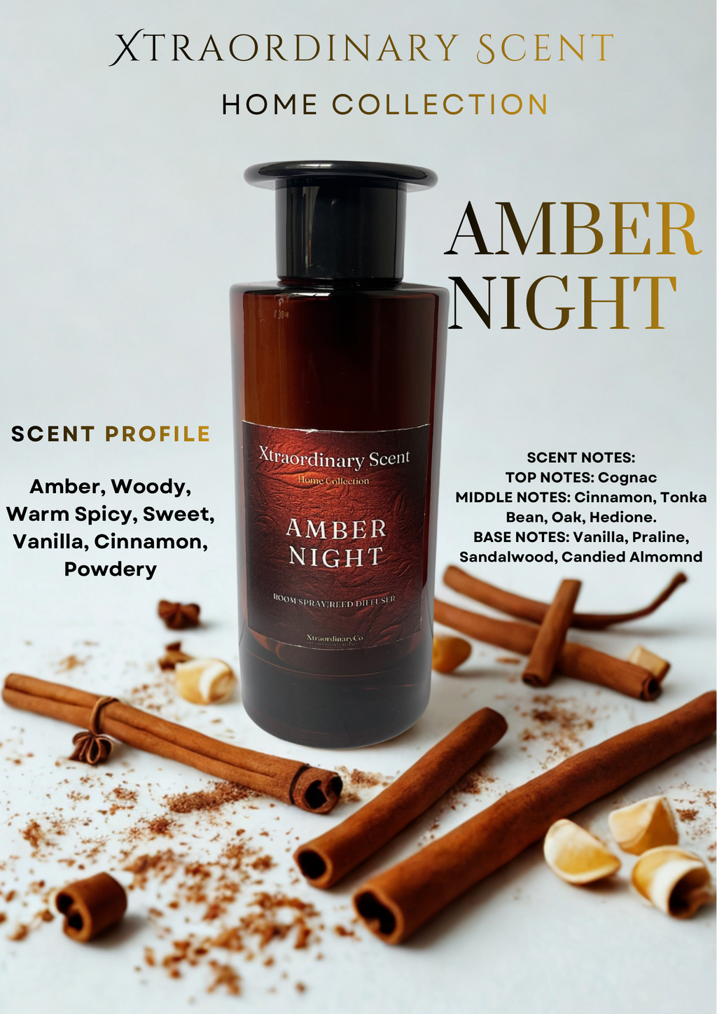 Amber Night Reed Diffuser